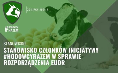 Stanowisko członków inicjatywy #HodowcyRazem w sprawie rozporządzenie EUDR