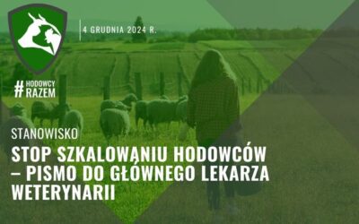 Stop szkalowaniu hodowców – pismo do Głównego Lekarza Weterynarii