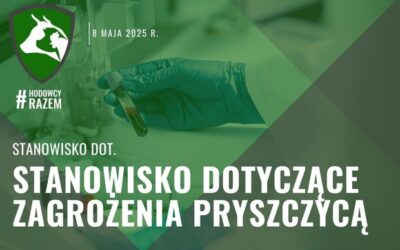 Stanowisko dotyczące zagrożenia pryszczycą