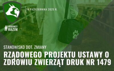 Propozycje zmian do projektu Ustawy o zdrowiu zwierząt wypracowane przez #HodowcyRazem