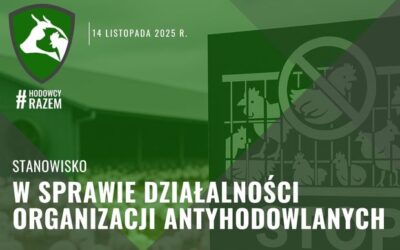 Stanowisko w sprawie działalności organizacji antyhodowlanych