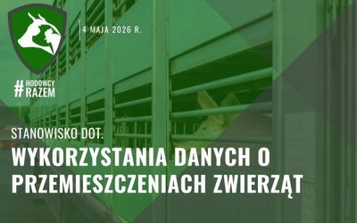 Stanowisko dot. wykorzystania danych o przemieszczeniach zwierząt do poprawy informacji rynkowej w branży produkcji zwierzęcej